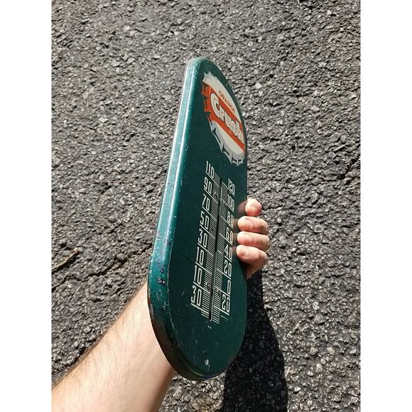 Vintage Orange Crush Wall Thermometer 15X6" Soda N-101 Made In USA Good Works - Picture 8 of 9